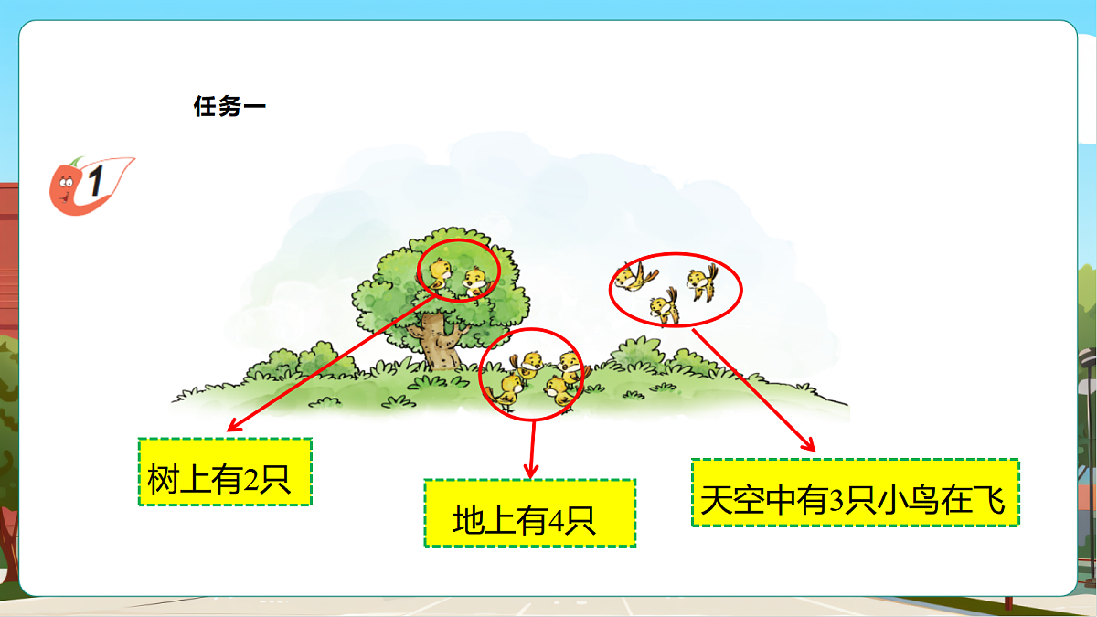西师大版一上2.9《连加》（课件）第8页