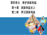 10.2 捍卫国家利益 学案课件 （含答案） 统编版道德与法治八年级上册