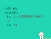 陕西省2025七年级语文上册期末专题训练四文言文知识梳理作业课件新人教版（含答案）