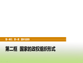 统编版高中思想政治选择性必修1第一单元各具特色的国家第一课第二框国家的政权组织形式课件