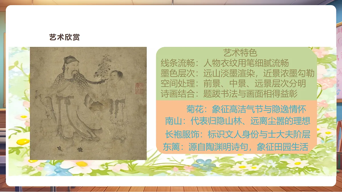 【新教材】第七课《读诗赏画通情趣》精美课件（23页）第8页