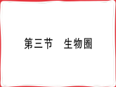 5.1.3 生物圈习题课件 2025人教版生物八年级上册（含答案）