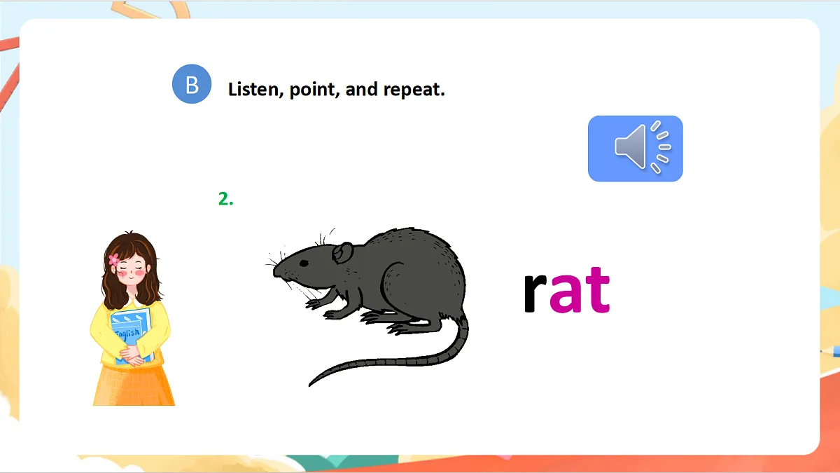 oxford phonics（自然拼读） world 2 Unit 2《ad ag ap at》 Lesson 2 课件第4页