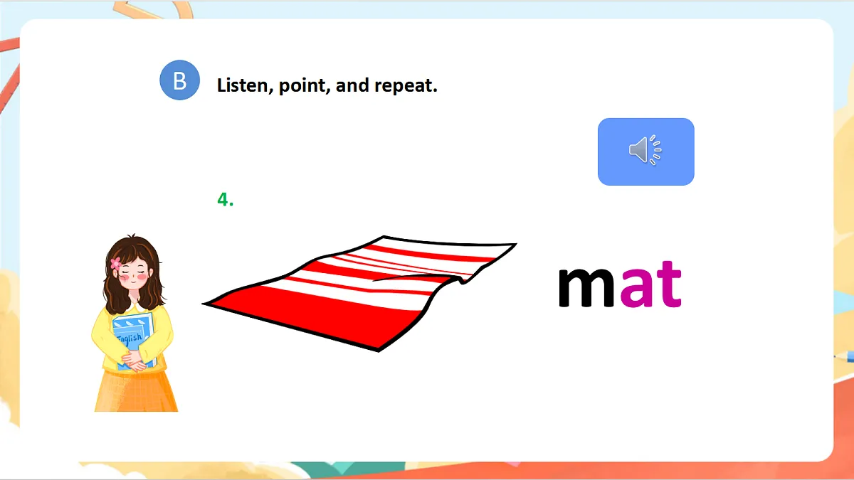 oxford phonics（自然拼读） world 2 Unit 2《ad ag ap at》 Lesson 2 课件第6页