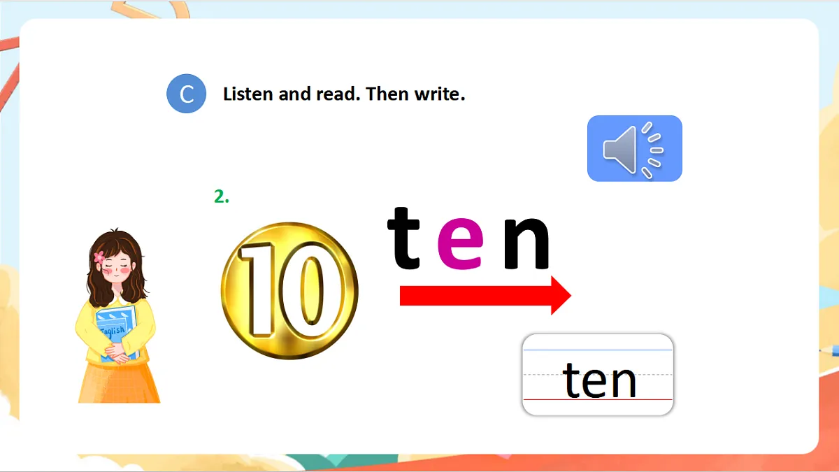 oxford phonics（自然拼读） world 2 Unit 3 《e et en ed》lesson 1课件第8页