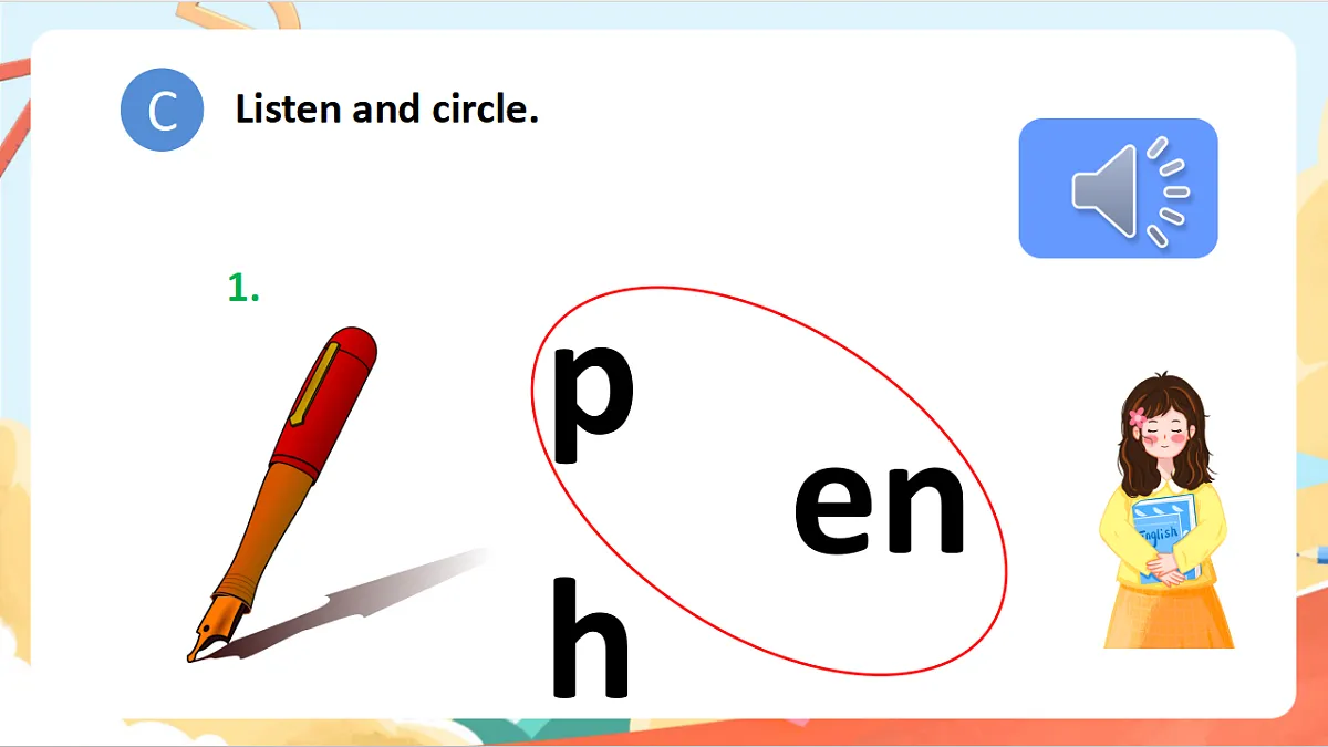 oxford phonics（自然拼读） world 2 Unit 3e et en ed Lesson 2 课件第8页