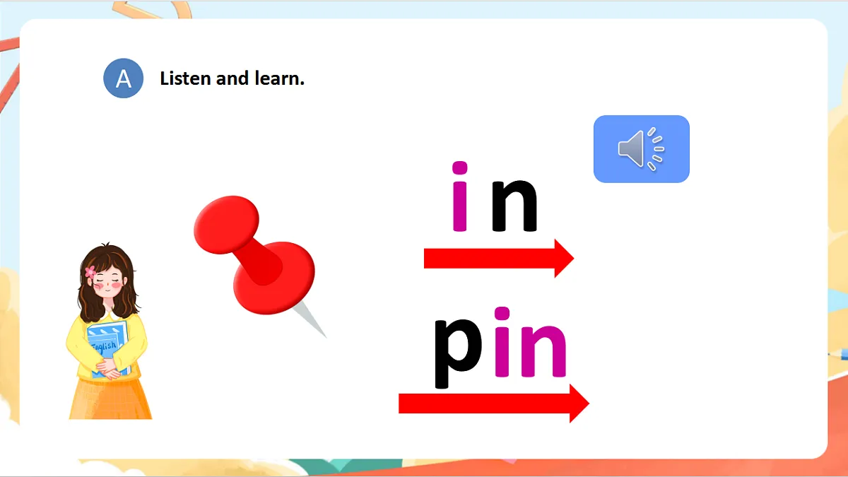 oxford phonics（自然拼读） world 2 Unit 5 《in ig it ix》Lesson 1 课件第2页