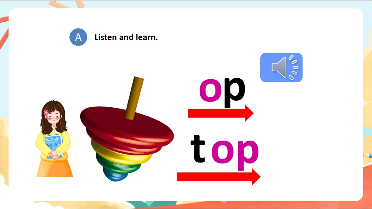 oxford phonics（自然拼读） world 2 Unit 6《o ot op》 Lesson 2 课件第2页