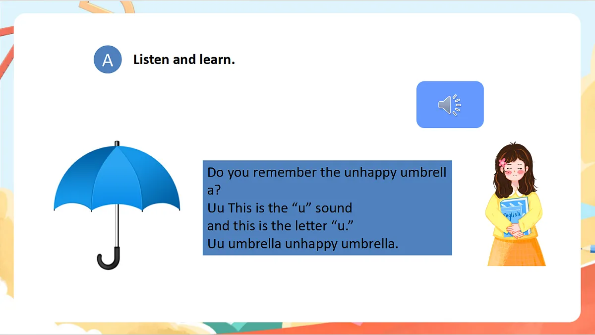 oxford phonics（自然拼读） world 2 Unit 7《u ug ud up》 Lesson 1 课件第2页