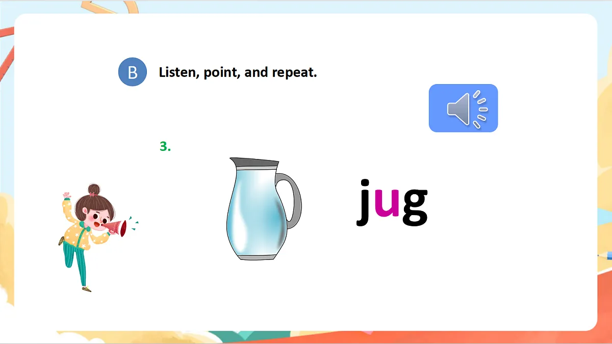 oxford phonics（自然拼读） world 2 Unit 7《u ug ud up》 Lesson 1 课件第5页