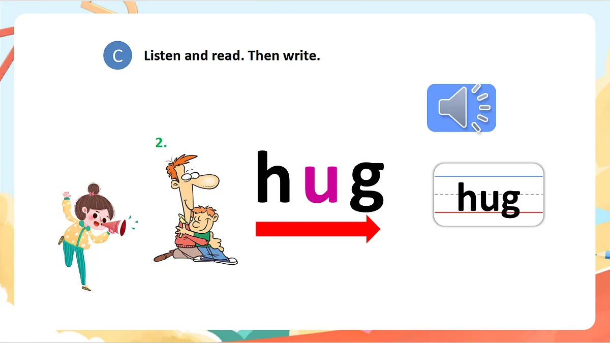 oxford phonics（自然拼读） world 2 Unit 7《u ug ud up》 Lesson 1 课件第8页