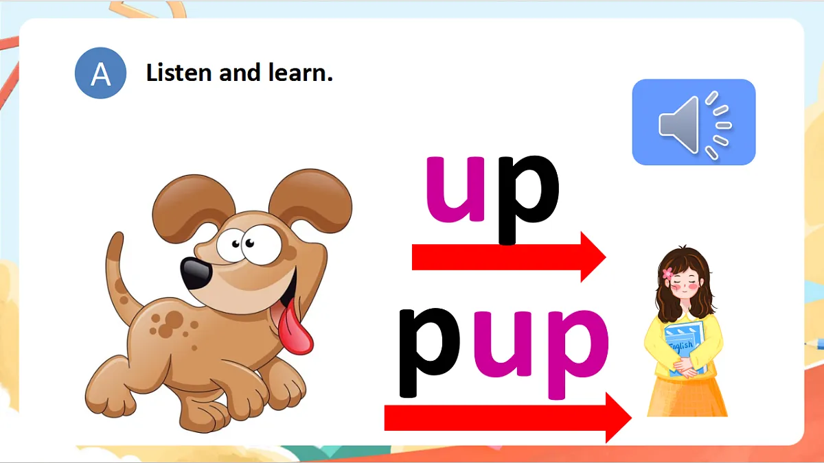 oxford phonics（自然拼读） world 2 Unit 7《u ug ud up》 Lesson 2 课件第3页