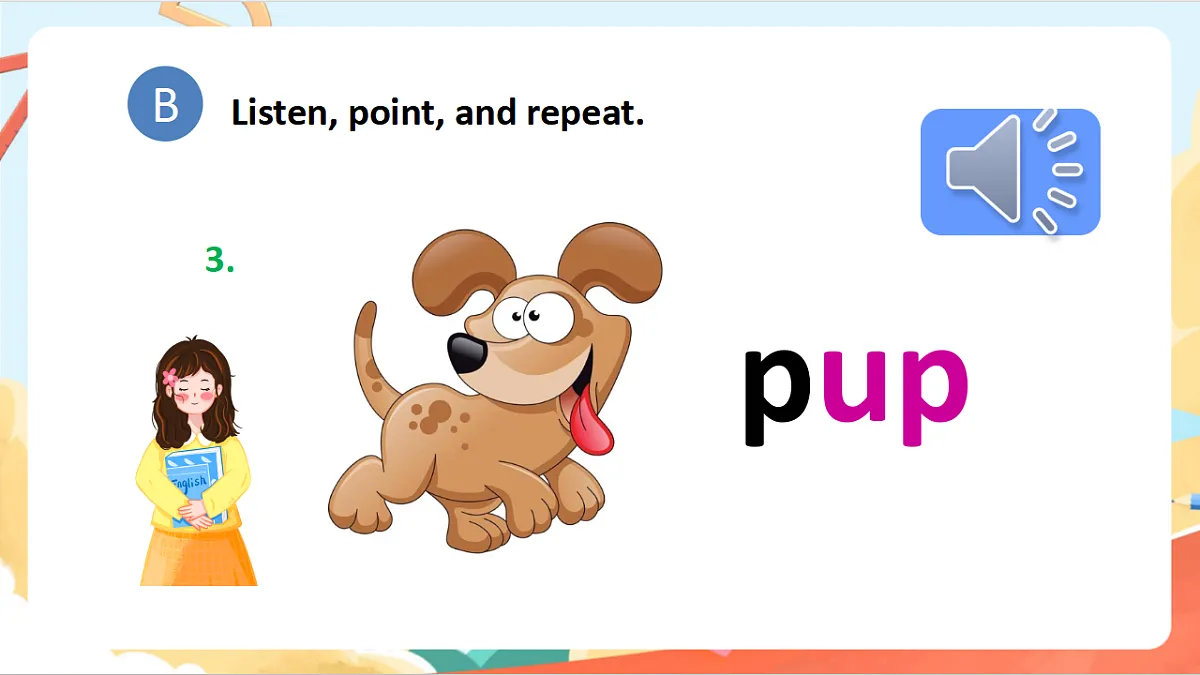 oxford phonics（自然拼读） world 2 Unit 7《u ug ud up》 Lesson 2 课件第6页