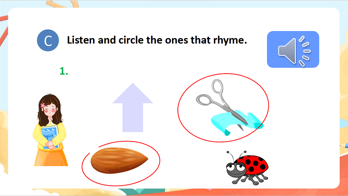 oxford phonics（自然拼读） world 2 Unit 8《ut ub um un》 Lesson 1 课件第6页