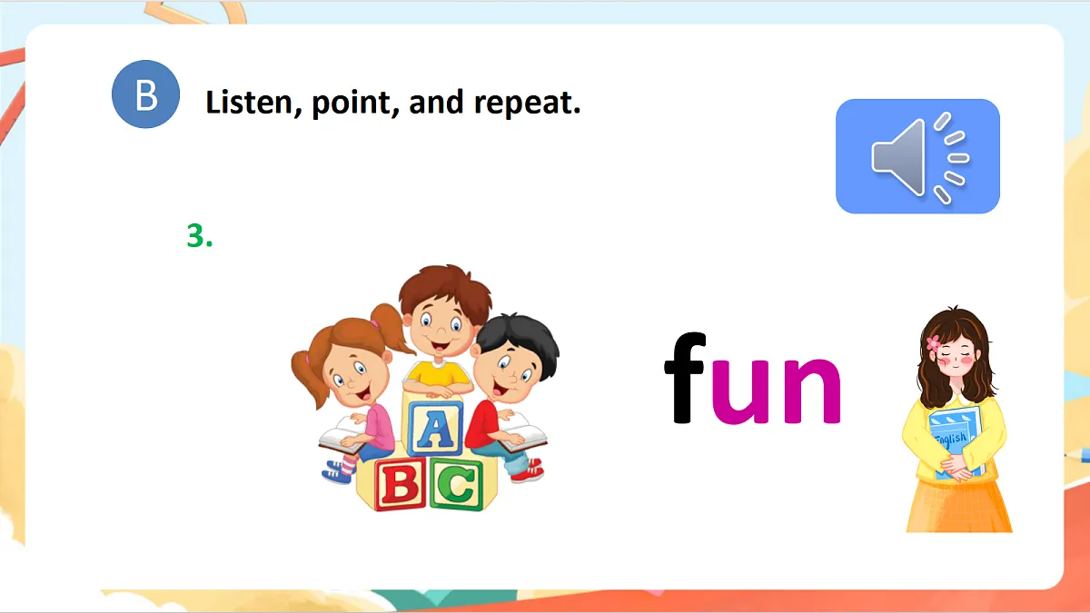oxford phonics（自然拼读） world 2 Unit 8《ut ub um un》 Lesson 2 课件第5页