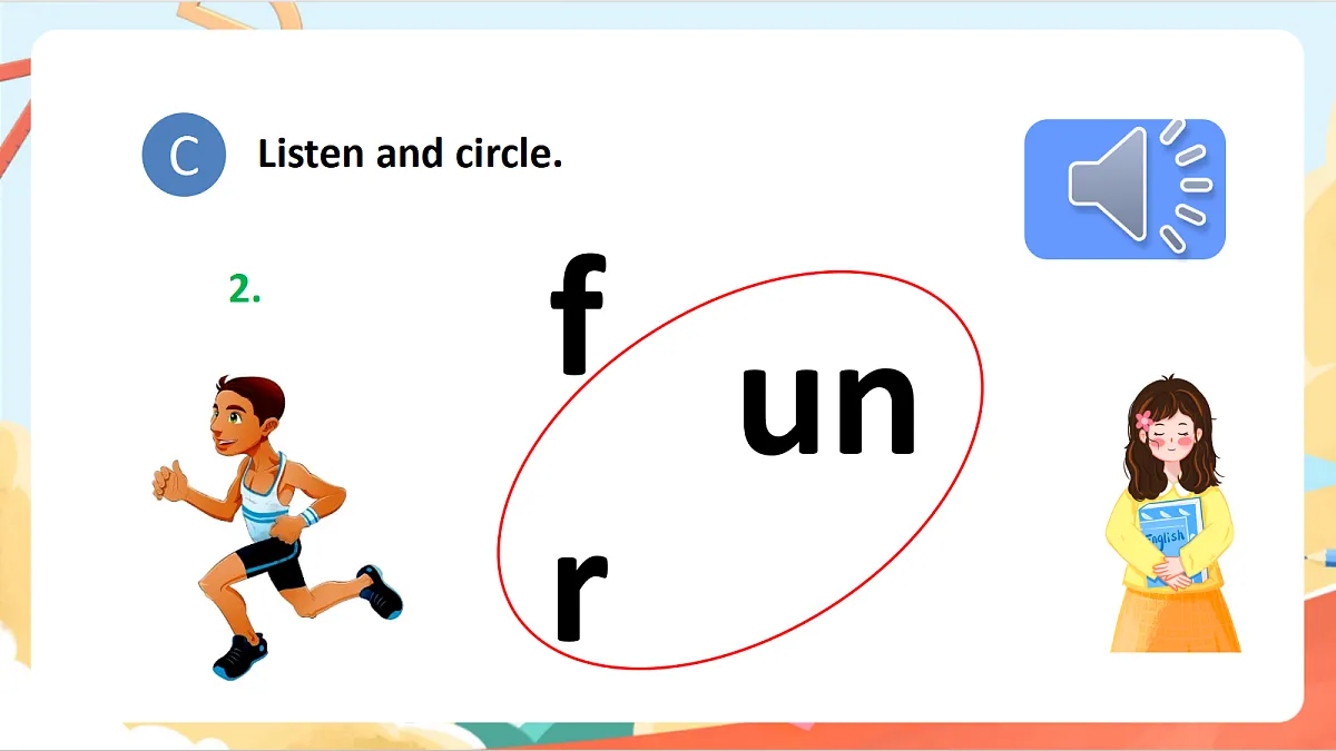 oxford phonics（自然拼读） world 2 Unit 8《ut ub um un》 Lesson 2 课件第8页