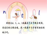 4、《d t n l》 同步课件  2025-2026学年小学语文一年级上册 统编版