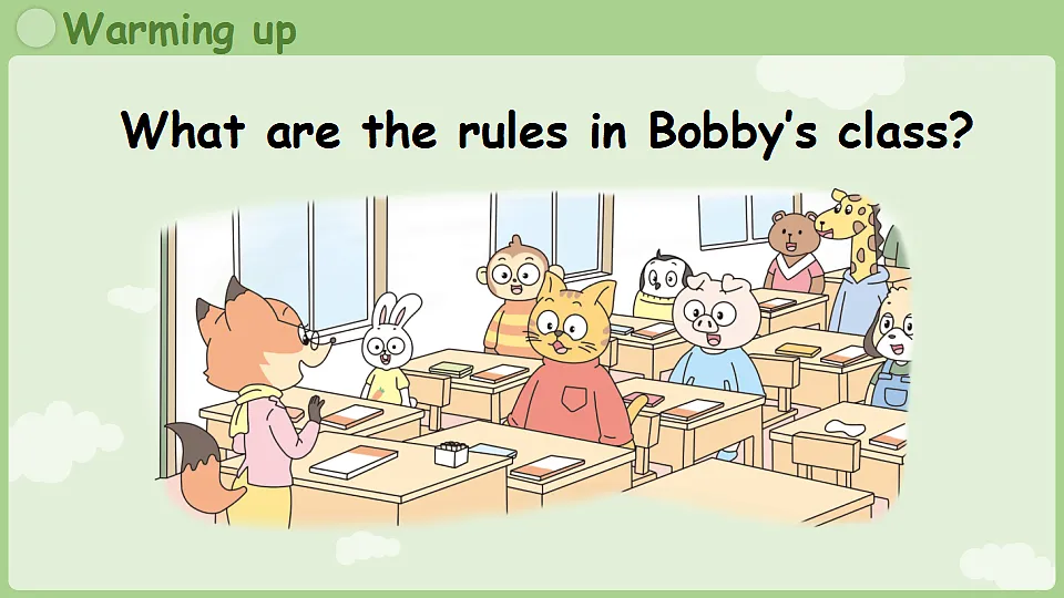 Unit 3 School rules第3课时 Wrap-up time & Assessment time第3页
