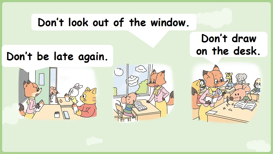 Unit 3 School rules第3课时 Wrap-up time & Assessment time第4页