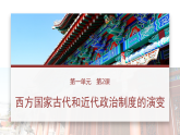 第一单元　第2课　西方国家古代和近代政治制度的演变（课件 学案 练习）高中历史统编版（部编版）选择性必修1