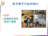 人教版高中体育体育本册综合《教学目标的制订》PPT课件