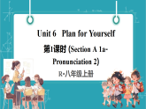 【新教材新课标】人教版英语八上Unit 6 Plan for Yourself第1课时（Section A 1a-Pronunciation 2）教学课件+素材