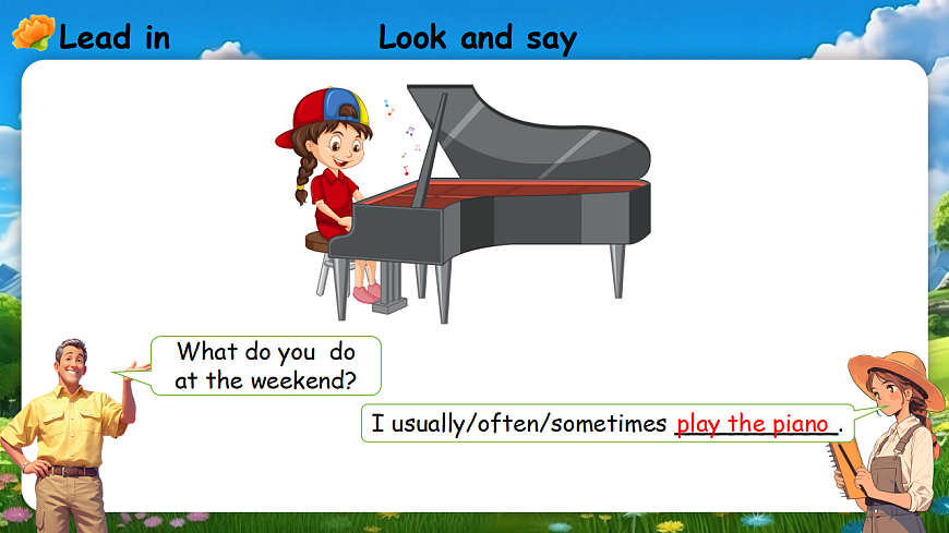 Unit 3 第5课时 Part B Let’s learn&Read,talk and write (教学课件)第7页