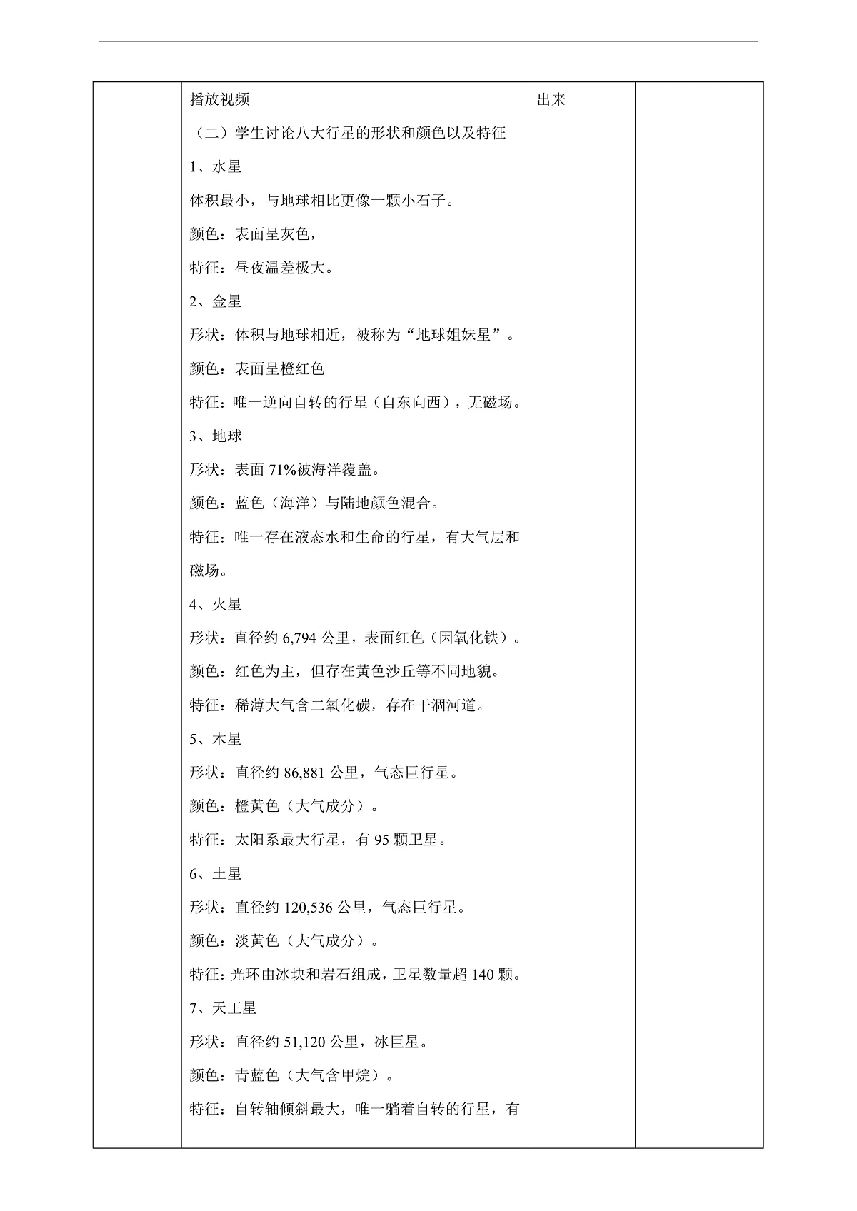 岭南美版一上 14 星空的故事 教学设计第3页