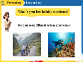 初中  英语  人教版（2024）  八年级上册Unit 1 Happy Holiday Section B Reading PLUS 课件