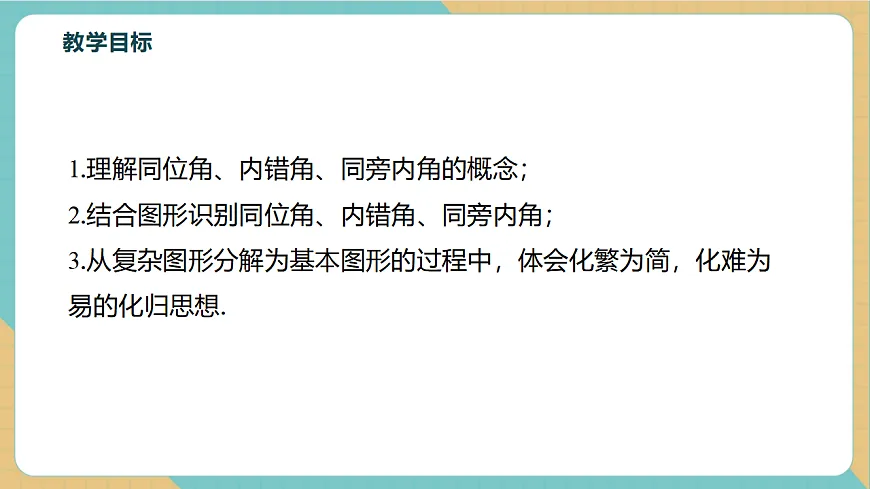 1.2同位角、内错角、同旁内角第3页