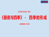 人教鄂教版五年级科学下册3.四季的形成（课件）