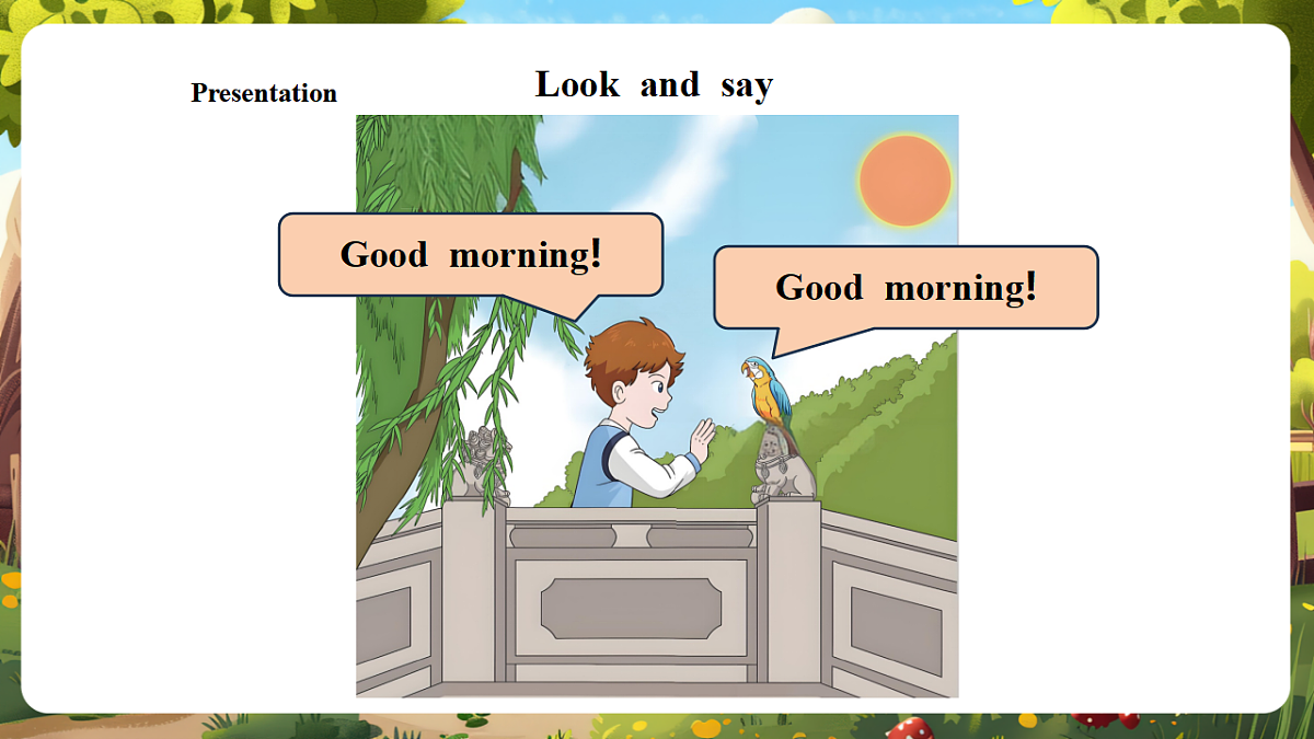 陕旅版 三上 Unit 3 Lesson 1 Part A Let’s talk 课件第6页