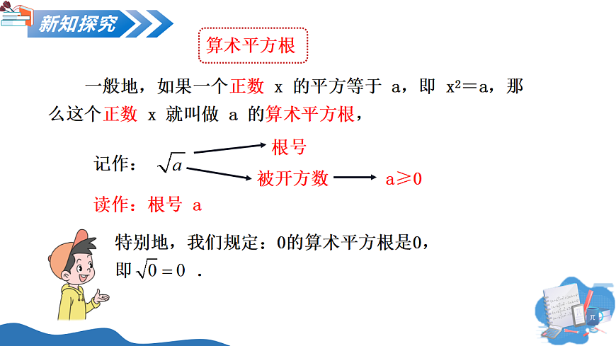 2.2 第1课时 算术平方根第6页
