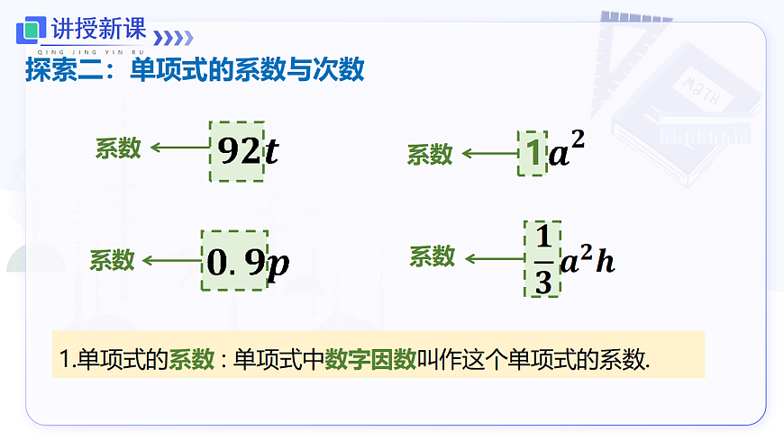 4.1 第1课时 单项式第7页