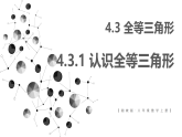 4.3.1 认识全等三角形(课件)2025-2026学年湘教版八年级数学上册