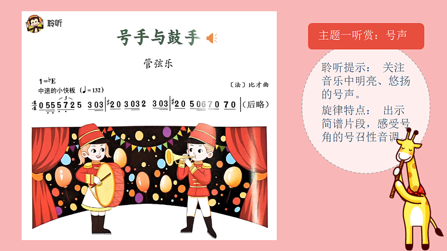 人音版小学音乐二年级上册第四单元《号手与鼓手》课件第8页