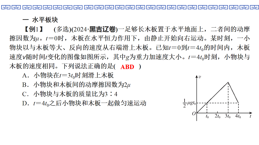 第17课时　专题5：板块模型第5页