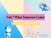 新人教版初中英语8上Unit7 When  Tomorrow comes SectionB课文全解(含听力) 课件