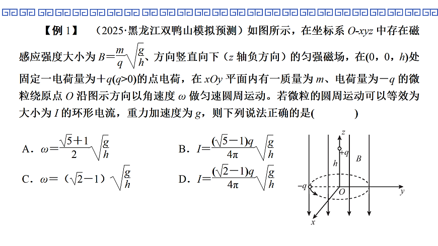 第63课时　专题22：带电粒子在叠加场中的运动第4页