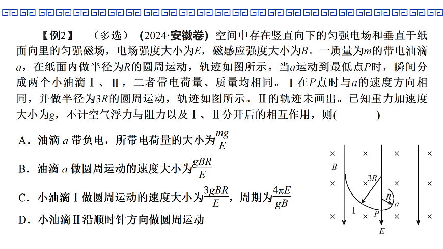 第63课时　专题22：带电粒子在叠加场中的运动第6页
