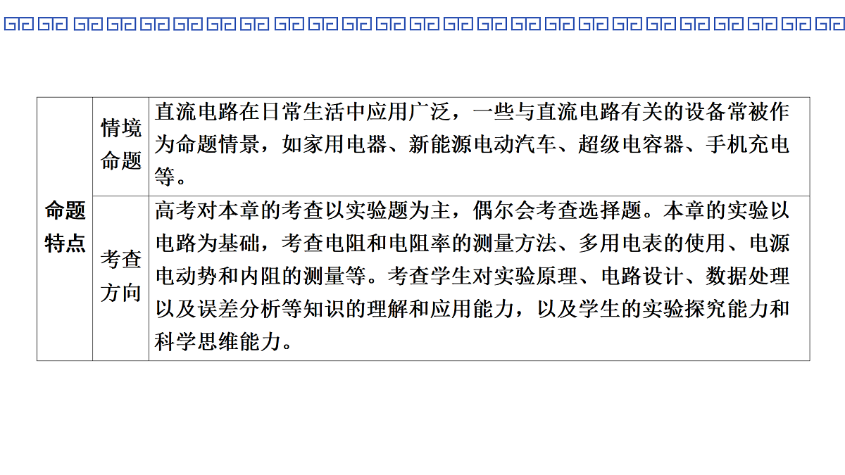 第51课时　电路的基本概念和规律第3页