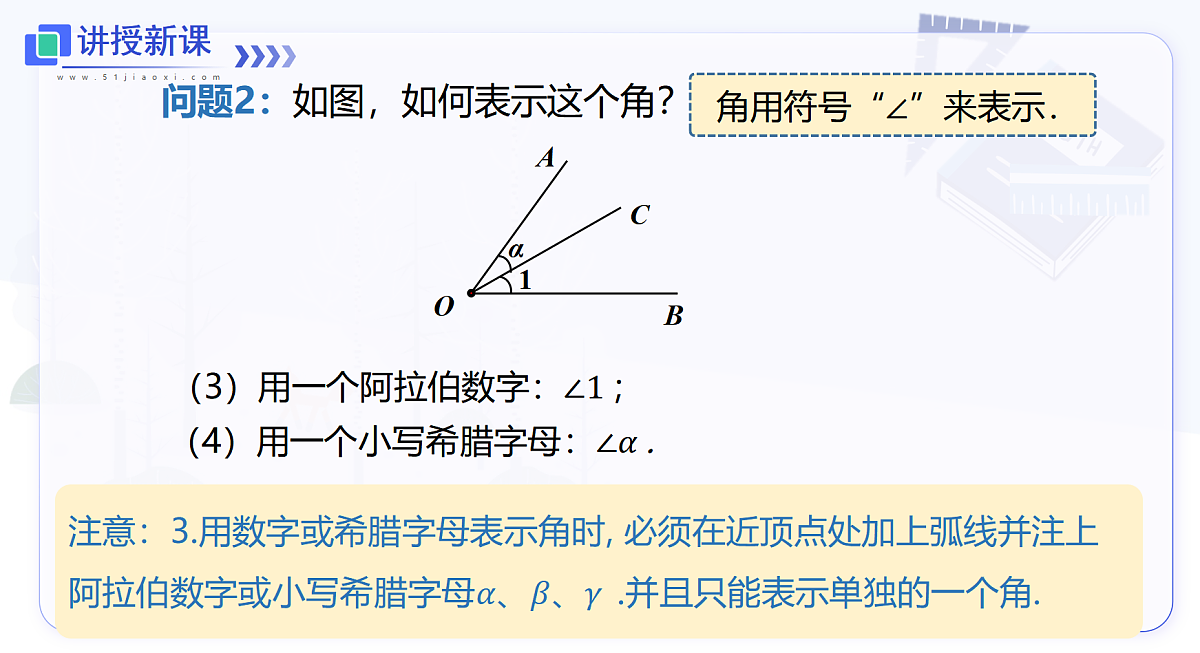 4.4 第1课时 角的概念及表示第7页
