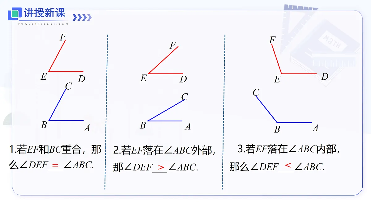 4.5 第1课时 角的比较与角平分线第6页