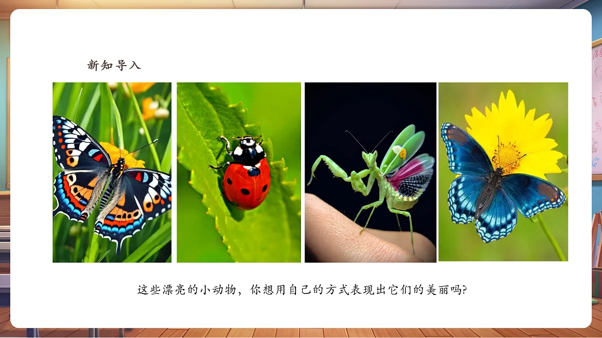 【湘版】美术一年级上册第四单元2寻找昆虫课时课件第2页