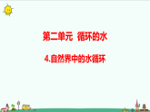 大象版六年级科学上册 2.4 自然界中的水循环（含练习）课件