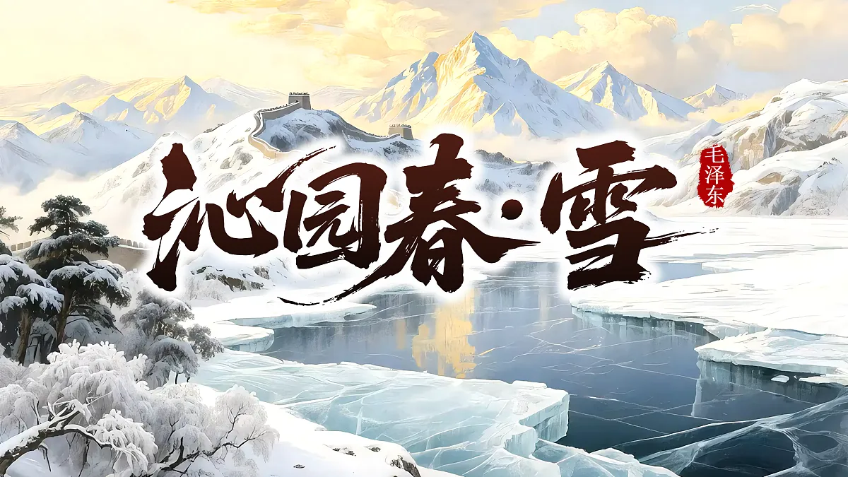 《沁园春·雪》第2页