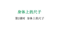 小学数学身体上的尺子教学ppt课件