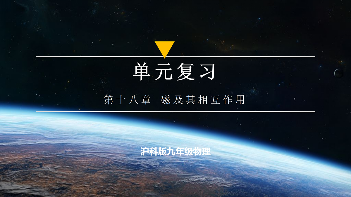 第十八章 磁及其相互作用（复习课件）物理沪科版2024九年级全一册第1页