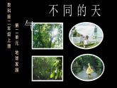 教科版二年级上册2.4《不同的天气》课件+实验视频