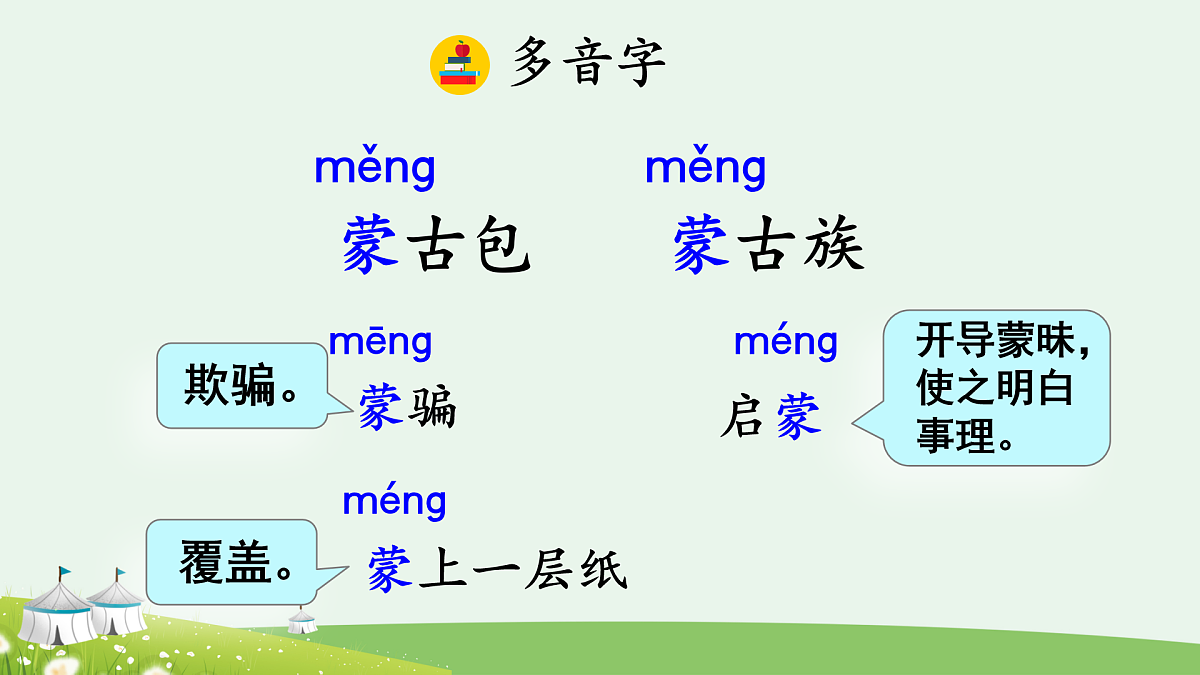 部编版六年级语文上册第 1 课 《草原》【课件】PPT第7页